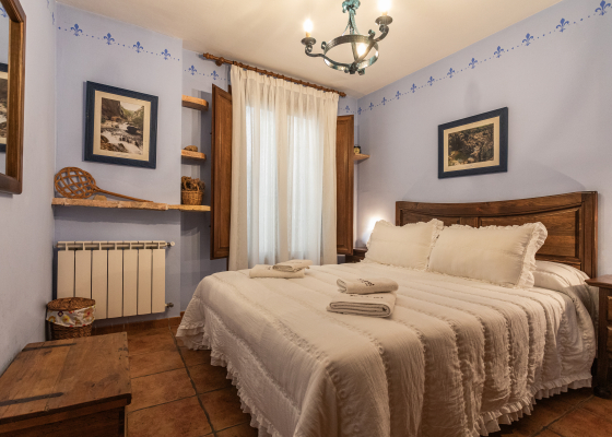 Casa Nuri de Rei  Todolella Apartamento A  Habitación matrimonio