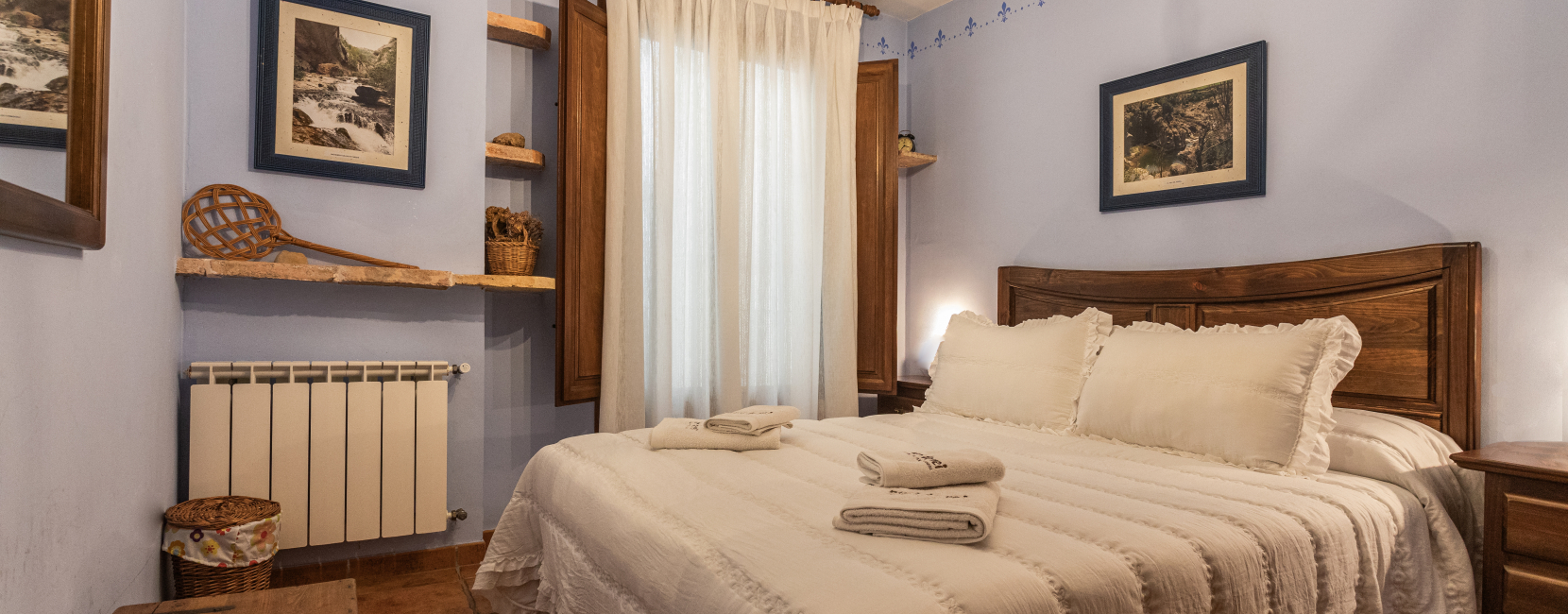 Casa Nuri de Rei  Todolella Apartamento A  Habitación matrimonio